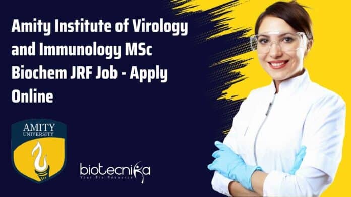 AIV Amity JRF Job
