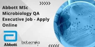 Abbott MSc Microbiology QA