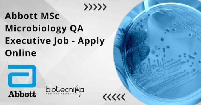 Abbott MSc Microbiology QA