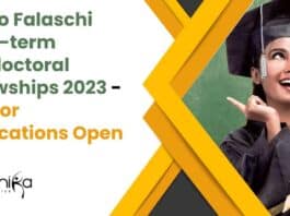 Arturo Falaschi Short-term Postdoctoral Fellowships 2023 – Call For Applications Open Arturo Falaschi Short-term Postdoctora