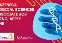 AstraZeneca Biological Sciences RA Associate Job Opening, Apply Online AstraZeneca Biological Sciences RA
