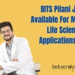 BITS Pilani JRF Role