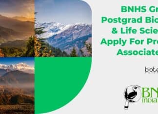 BNHS Project Associate Vacancy