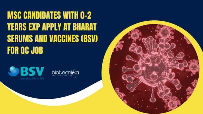 BSV Quality Control Microbiology