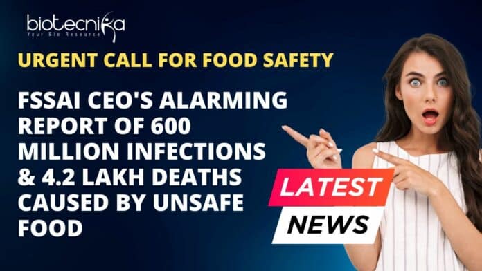 FSSAI CEO's Alarming Report