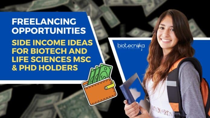 Freelancing Jobs For Msc & PhD