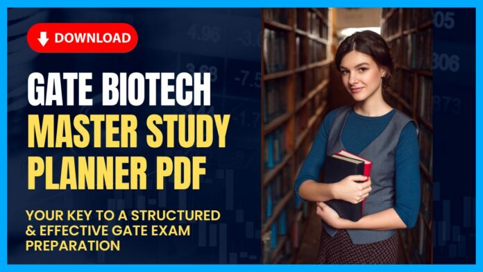 GATE Biotech Study Planner