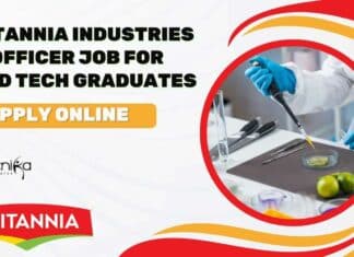 Britannia Industries QA Officer