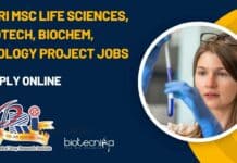 CDRI MSc Life Sciences, Biotech, Biochem, Zoology Project Jobs – Apply Online CDRI MSc Life Sciences