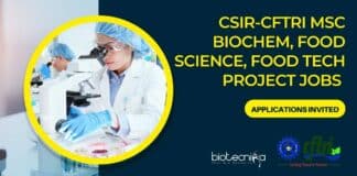 CSIR-CFTRI MSc Biochem