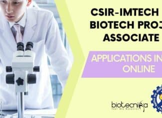 CSIR-IMTECH PhD Biotech