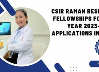 CSIR Raman Research Fellowships