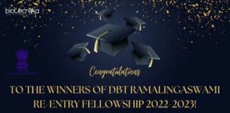 DBT Ramalingaswami Fellowship Results