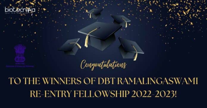 DBT Ramalingaswami Fellowship Results