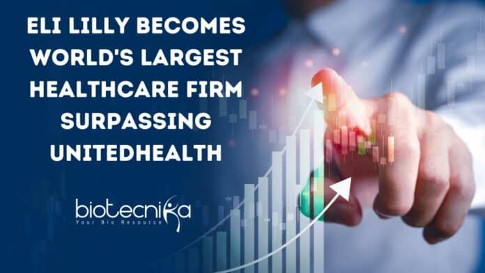 Eli Lilly Becomes World's Largest Healthcare Firm