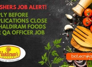 Freshers Jobs Food Tech