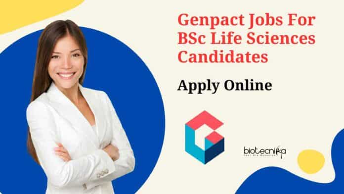 Genpact Jobs For BSc