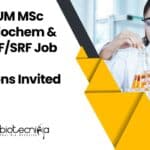 Govt CCRUM MSc Biotech