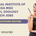 Govt NIA MSc Biotech