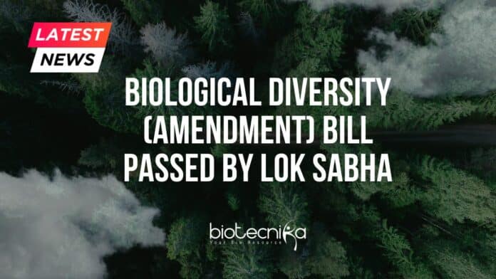 Biological Diversity (Amendment) Bill