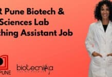 IISER Pune Lab Teaching Assistant Job For MSc, MTech Biotech, Life Sciences – Applications Invited IISER Pune Lab
