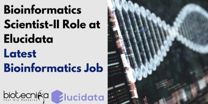 Elucidata Bioinformatics Scientist Job Opening - Freshers PhD Apply Online