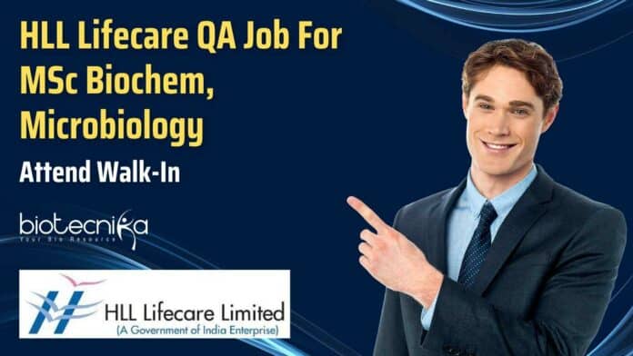 HLL Lifecare QA Job