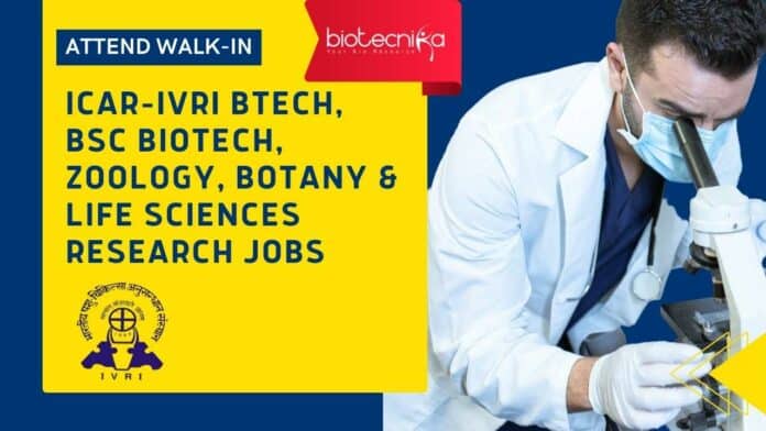 ICAR-IVRI BTech BSc