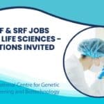 ICGEB JRF & SRF Jobs