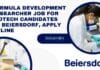 Formula Development Researcher Job For Biotech Candidates at Beiersdorf, Apply Online Beiersdorf Biotech Researcher Job