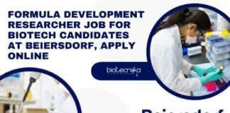 Beiersdorf Biotech Researcher Job