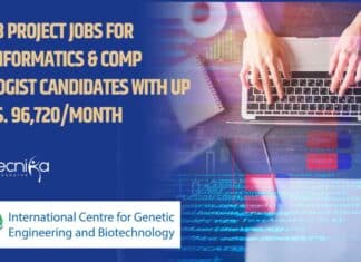 ICGEB Project Jobs Bioinformatics