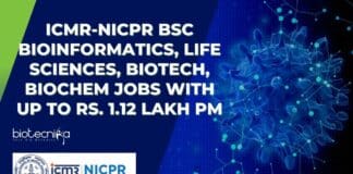 ICMR-NICPR BSc Bioinformatics