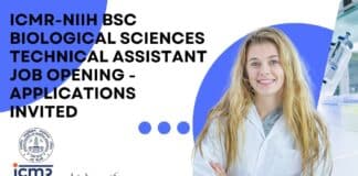 ICMR-NIIH BSc Biological Sciences