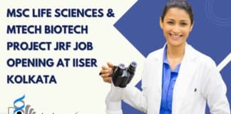 IISER Kolkata MTech Biotech