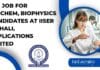 IISER Mohali MSc Biophysics