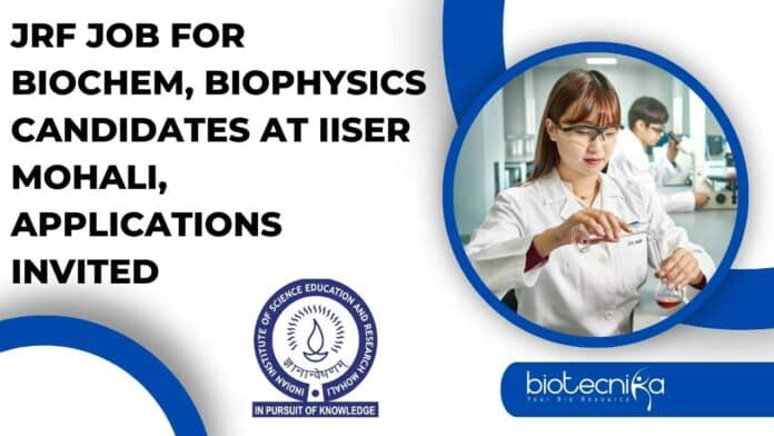 IISER Mohali MSc Biophysics