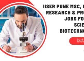 IISER Pune MSc MTech