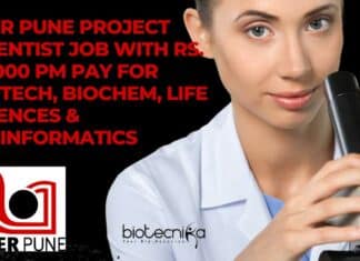 IISER Pune Project Scientist