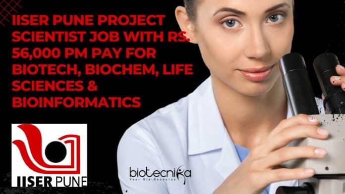 IISER Pune Project Scientist