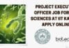 Project Executive Officer Job For Life Sciences at IIT Kanpur, Apply Online IIT Kanpur Project Officer