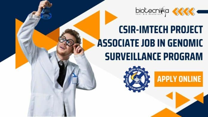 IMTECH Project Vacancy Available