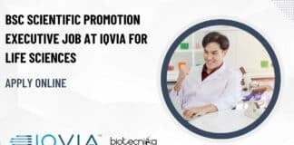 IQVIA BSc Vacancies 2023