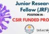 JRF Job Opening at Pondicherry University For MSc Food Tech, Food Science, Biotech & Biochem JRF Job Opening at