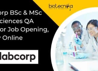 Labcorp QA Auditor Job