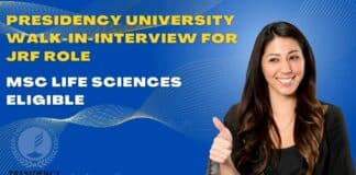 Presidency University Walk-In-Interview