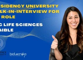 Presidency University Walk-In-Interview