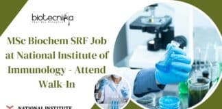 NII MSc Biochem SRF