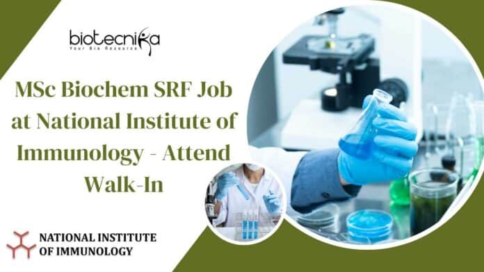 NII MSc Biochem SRF