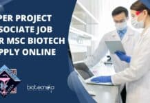 NIPER Project Associate Job